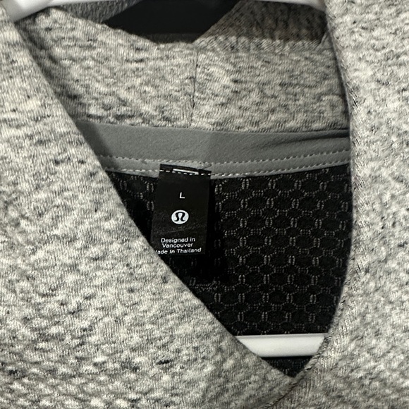 Lululemon Athletica Ease Heather Gray hoodie Large - Picture 2 of 4